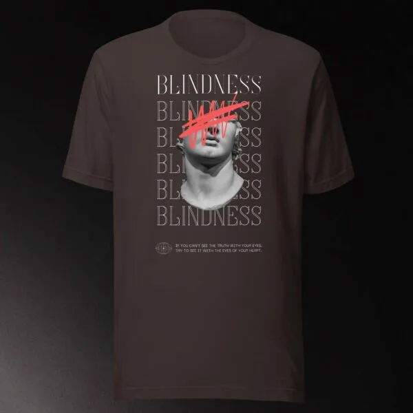 Unisex t-shirt "BLINDNESS" (copia) - Image 4