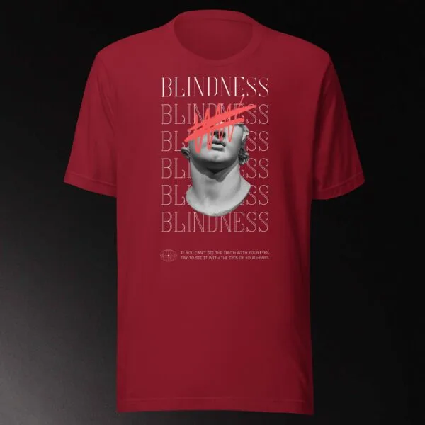 Unisex t-shirt "BLINDNESS" (copia) - Image 12