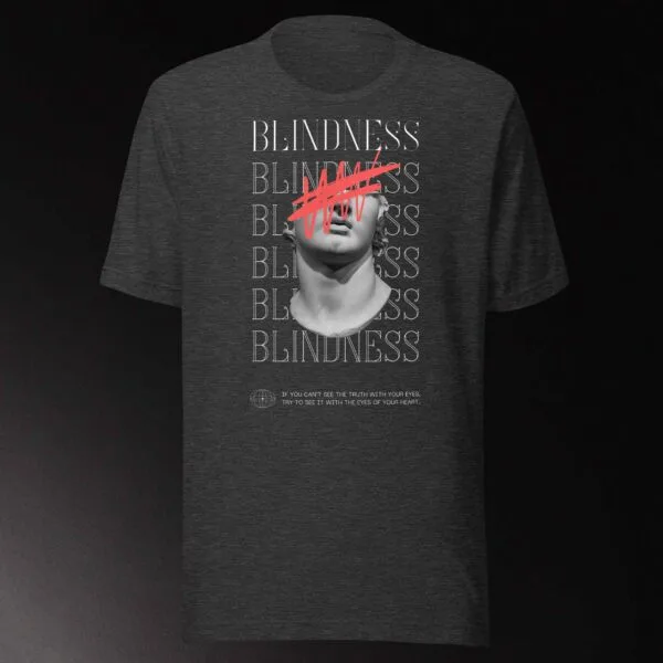 Unisex t-shirt "BLINDNESS" (copia) - Image 5
