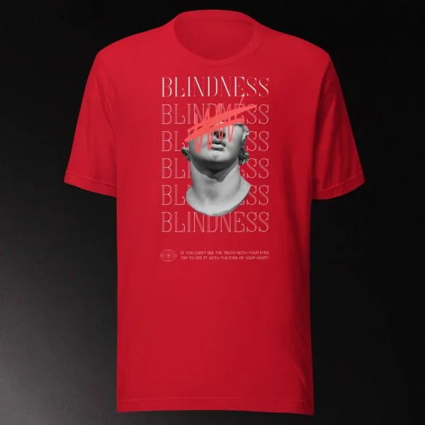 Unisex t-shirt "BLINDNESS" (copia) - Image 10